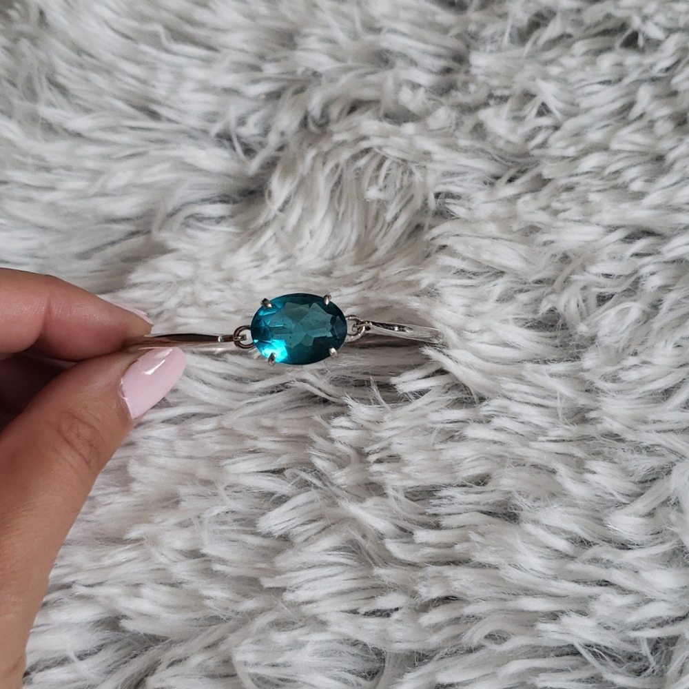 Faux gem bracelet